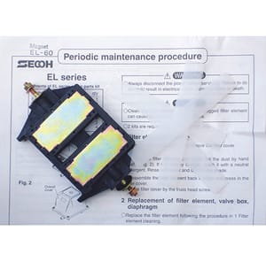 Kit aimant pour compresseur SECOH EL-S-120 / EL-S-150 / EL-S-200